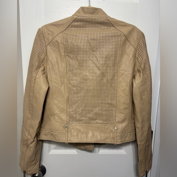 Michael Michael Kors leather jacket SZ L - Picture 2 of 16